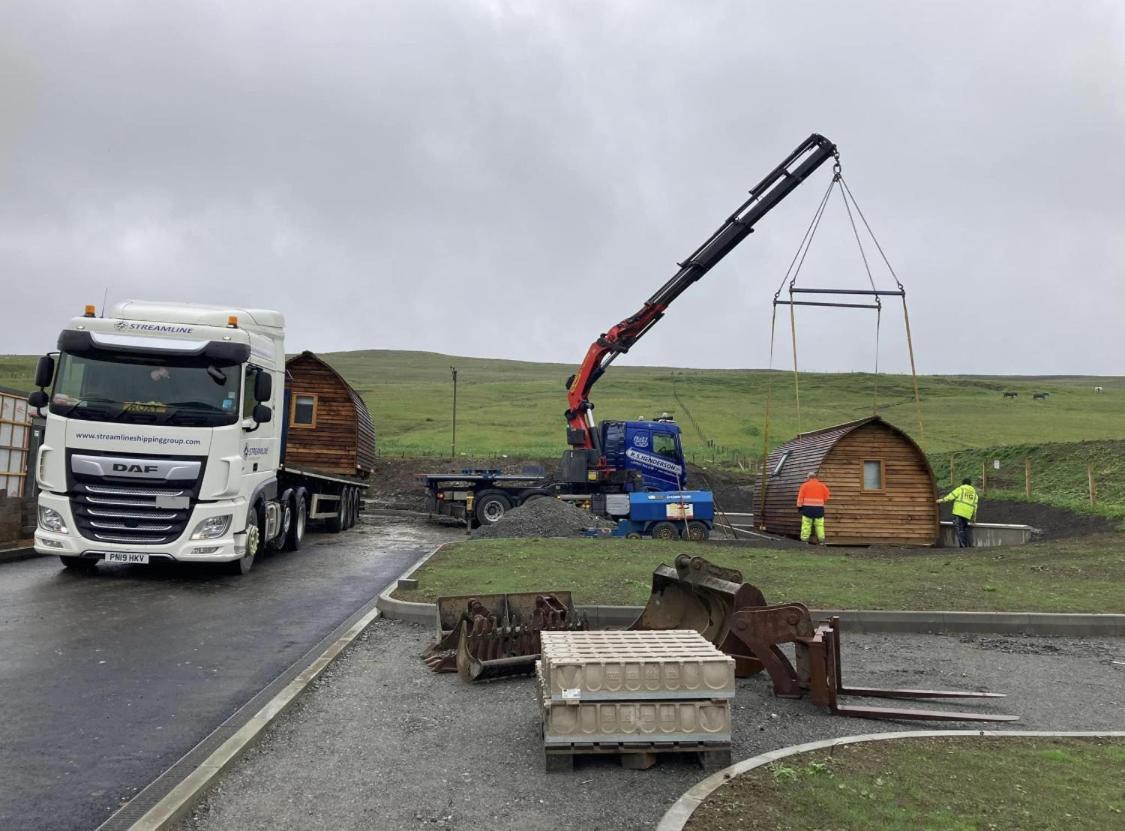 Scalloway Caravan Park Extérieur photo